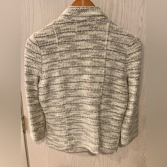 Lucky Brand Marled Zip Up Moto Jacket Size Medium - Picture 3 of 7